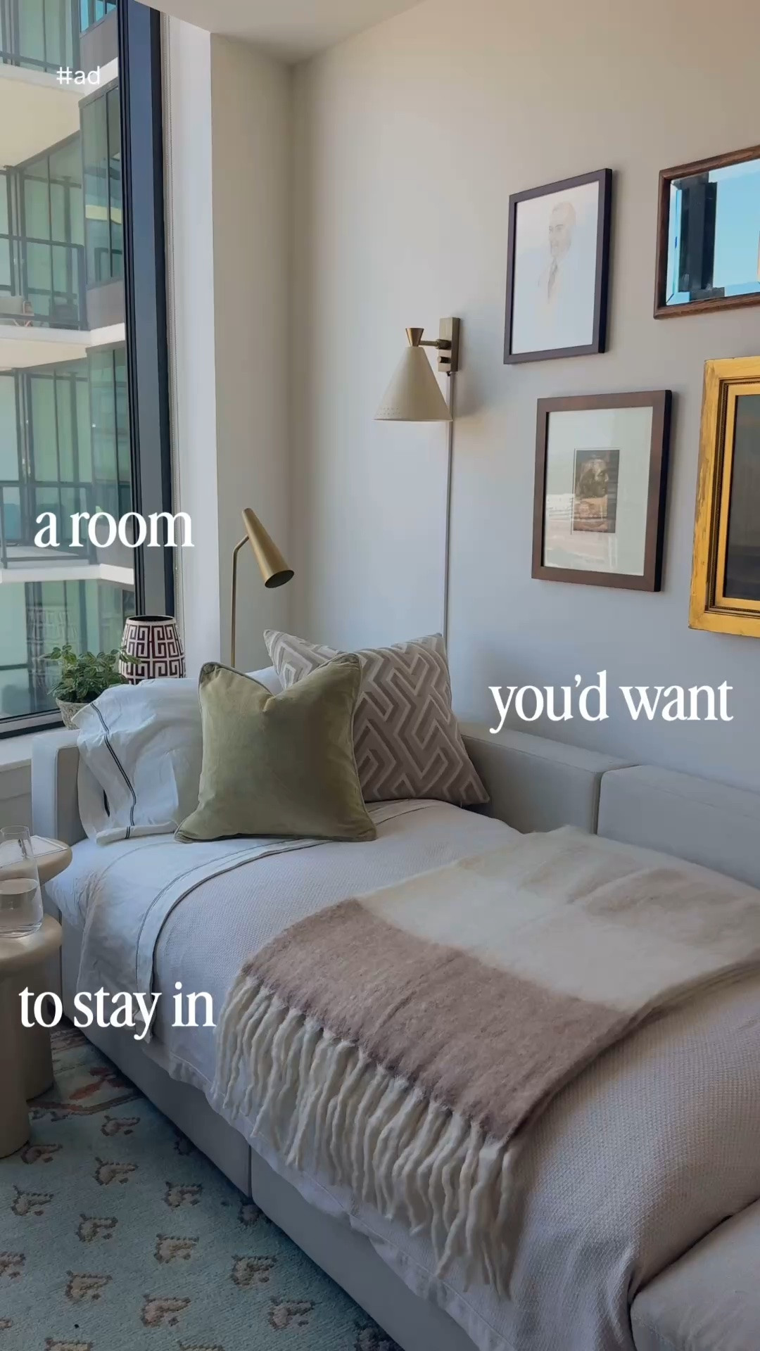 How to set up your sofa for holiday guests, for a hotel guest bedroom experience! Luxury home decor accents to make your guest room or den cozy for winter.

#LTKHome