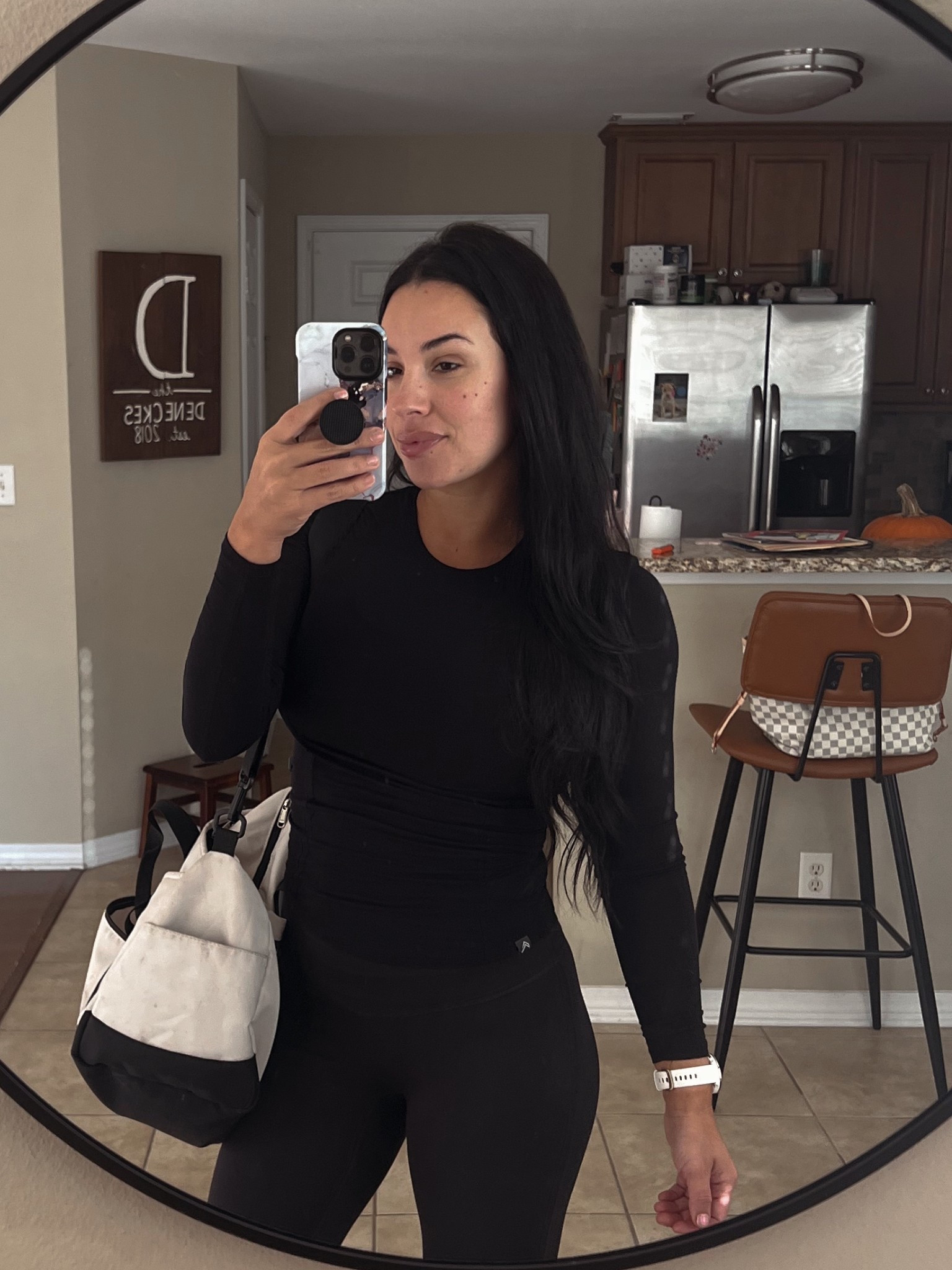 Love a good black monochrome! 🖤🫶🏽

#LTKActive #LTKSaleAlert