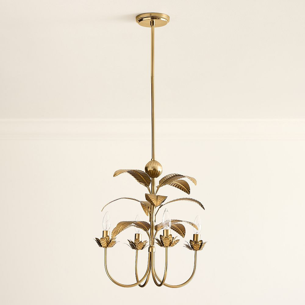 Palm Chandelier (19"-91.5") | Pottery Barn Teen