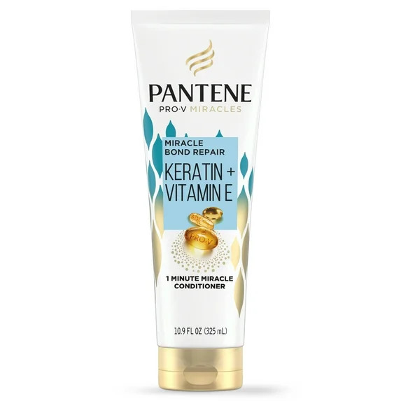 Pantene Pro-V Miracles Bond Repair Keratin + Vitamin E 1 Minute Miracle Conditioner 10.9 fl oz fo... | Walmart (US)