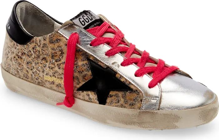 Golden Goose Superstar Leopard Print Sneaker | Nordstrom | Nordstrom