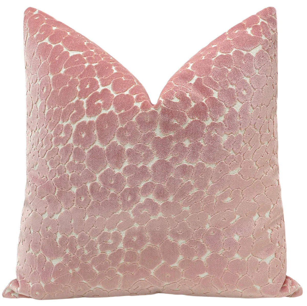 LEOPARD CUT VELVET // PINK PEONY | LITTLE DESIGN LLC