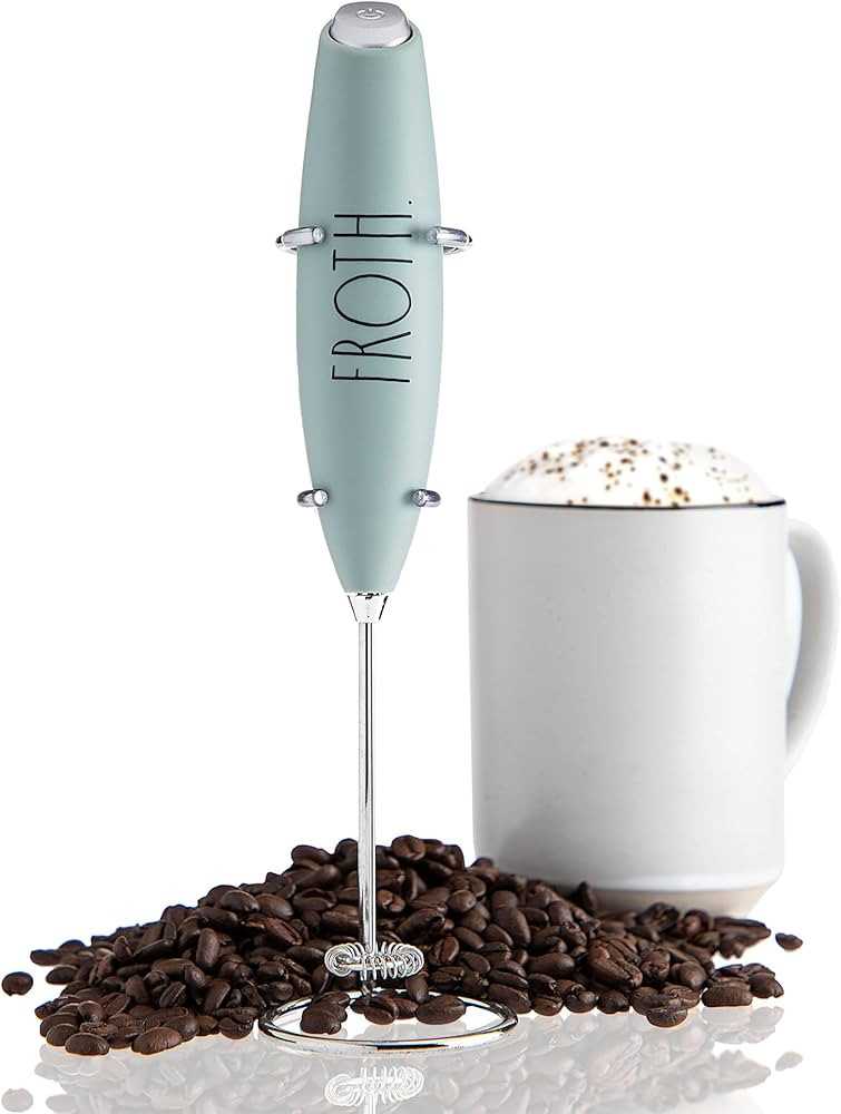 Rae Dunn Milk Frother- Handheld Electric Drink Mixer, Handheld Electric Milk Frother, Coffee Frot... | Amazon (US)
