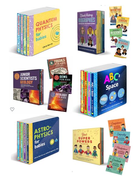 ABCs of Science and Baby University book sets are some of our favorites! Lots of book sets are on sale today.   

#LTKkids #LTKCyberWeek #LTKGiftGuide