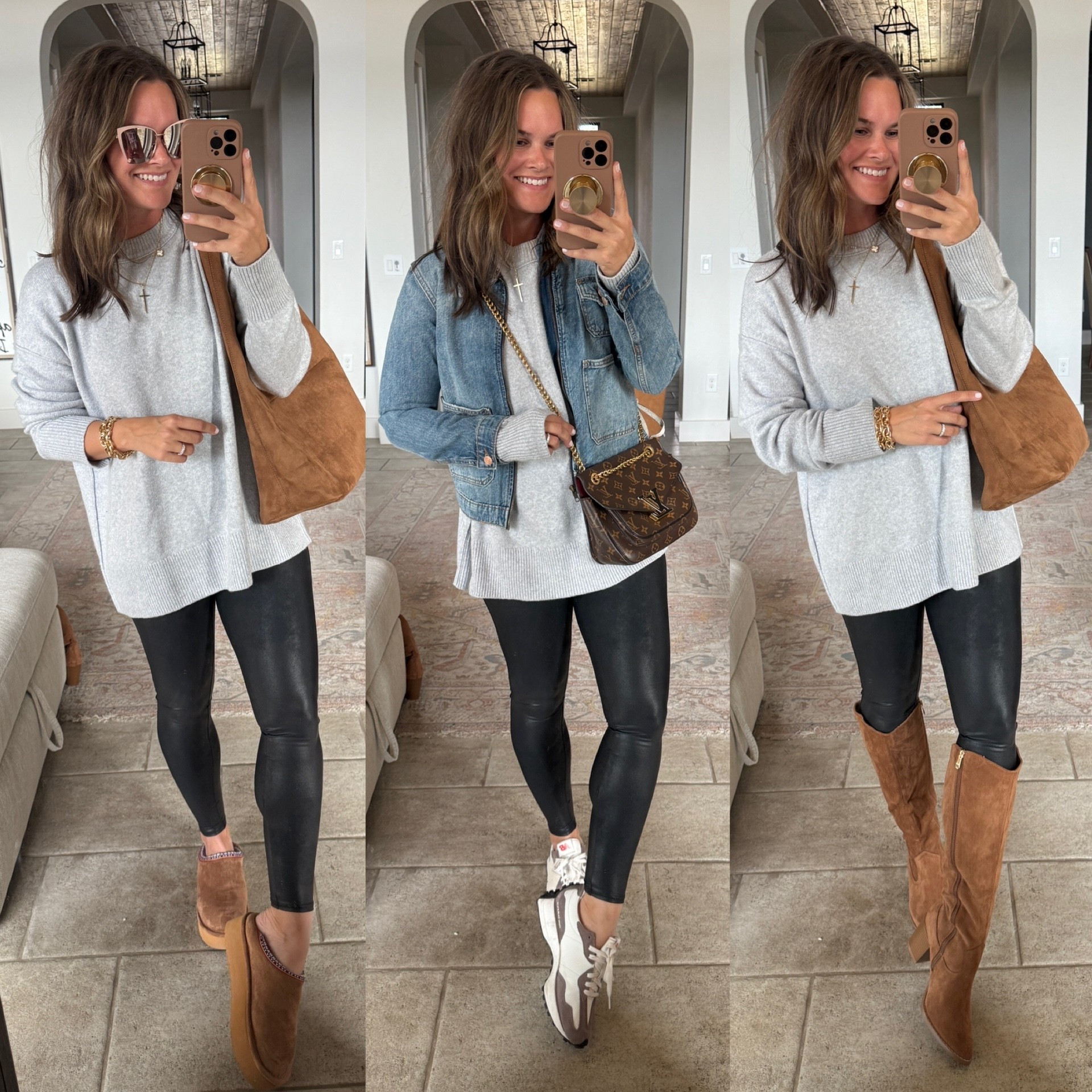 Comment “LEGGINGS PLEASE”’for links.
The viral Spanx faux leather leggings styled 3 ways — and they’re 50% OFF 🤎
Flattering, comfy, and so easy to dress up or down.
#SpanxLeggings #FauxLeatherLeggings 



#LTKCyberWeek #LTKSaleAlert #LTKHoliday