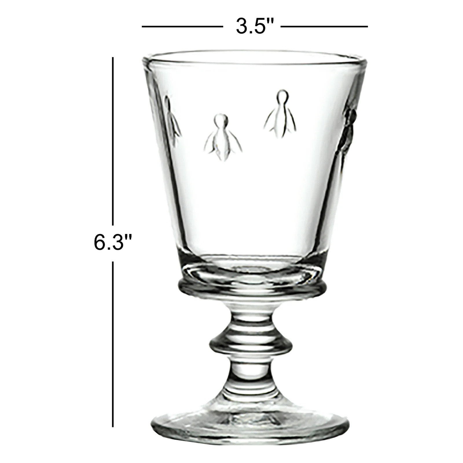 Napoleon Bee 12oz. Glass Set (Set of 6) | Wayfair North America