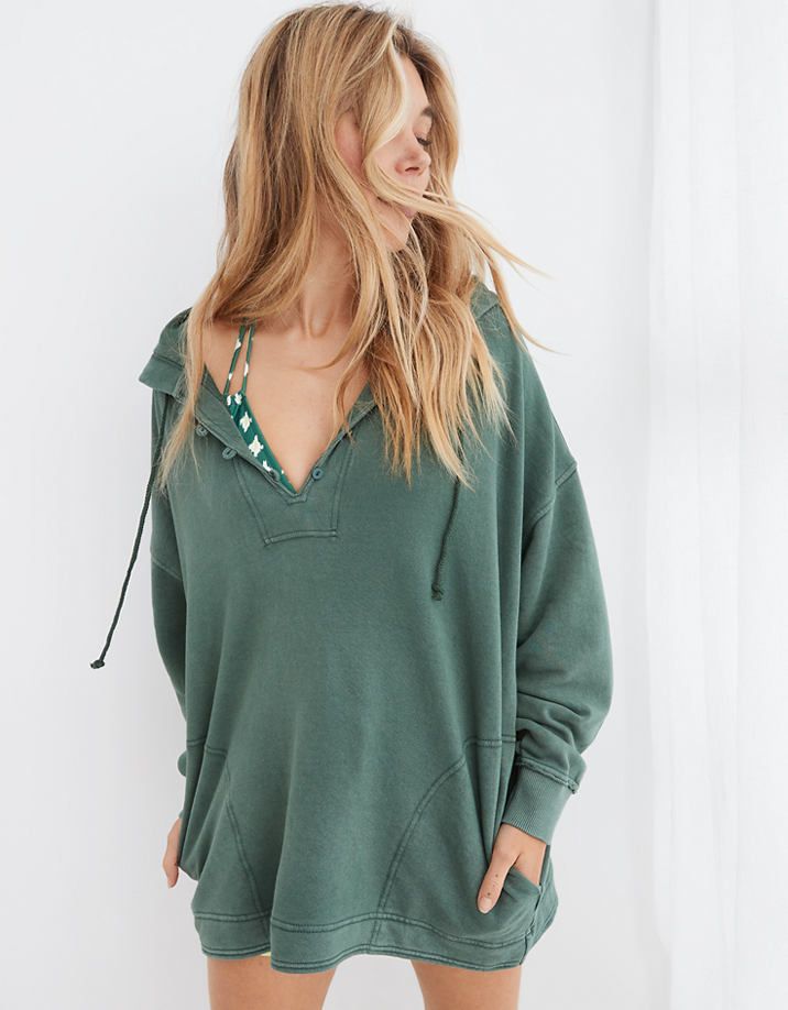 Aerie Beach Weekend Oversized Hoodie | American Eagle Outfitters (US & CA)