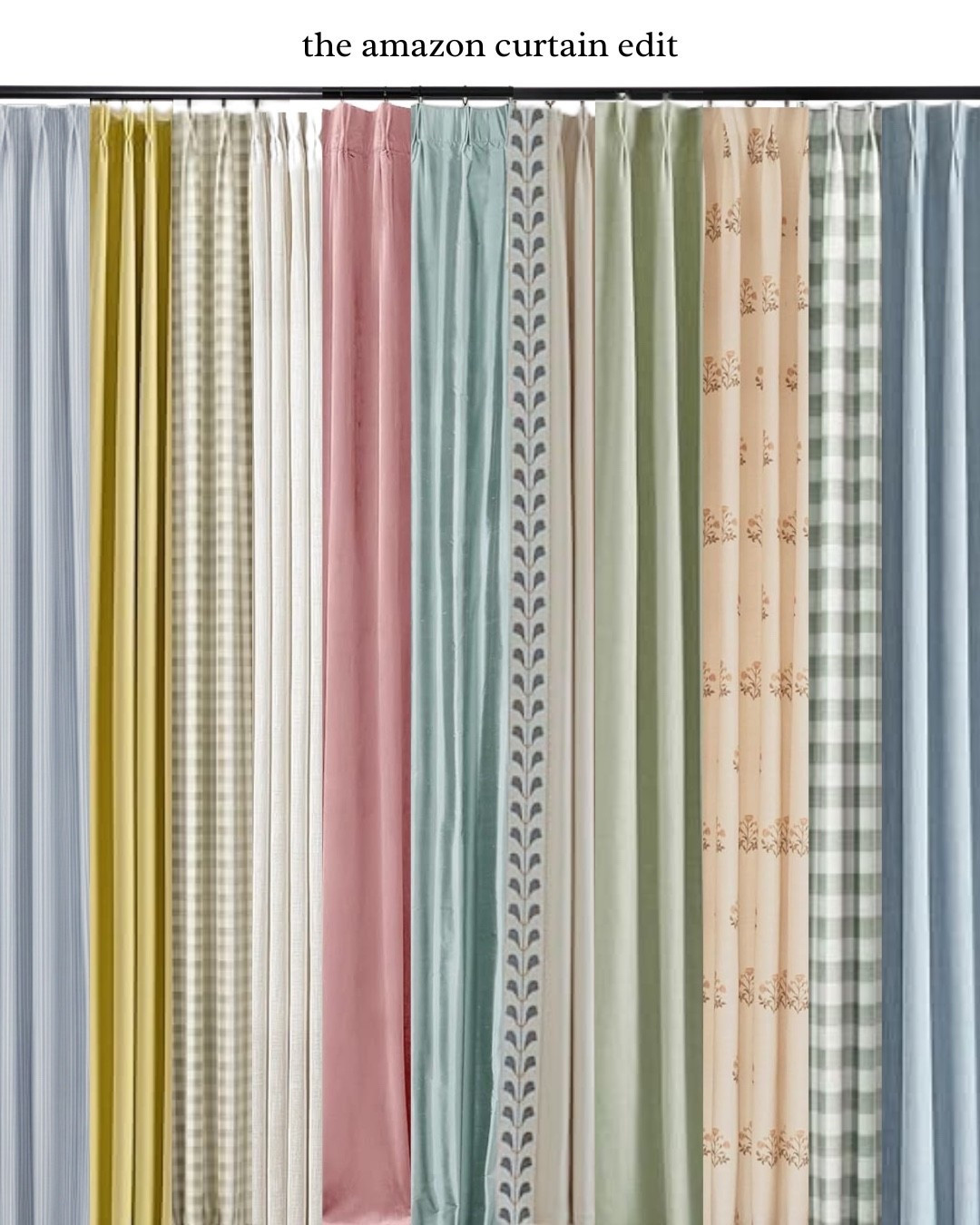 the amazon curtain edit

the easiest way to make a room feel custom: better drapery

from airy linen sheers to blackout panels that feel boutique hotel worthy

sharing elevated picks that give designer-home energy without the designer markup

#LTKHome #LTKSaleAlert #LTKSeasonal