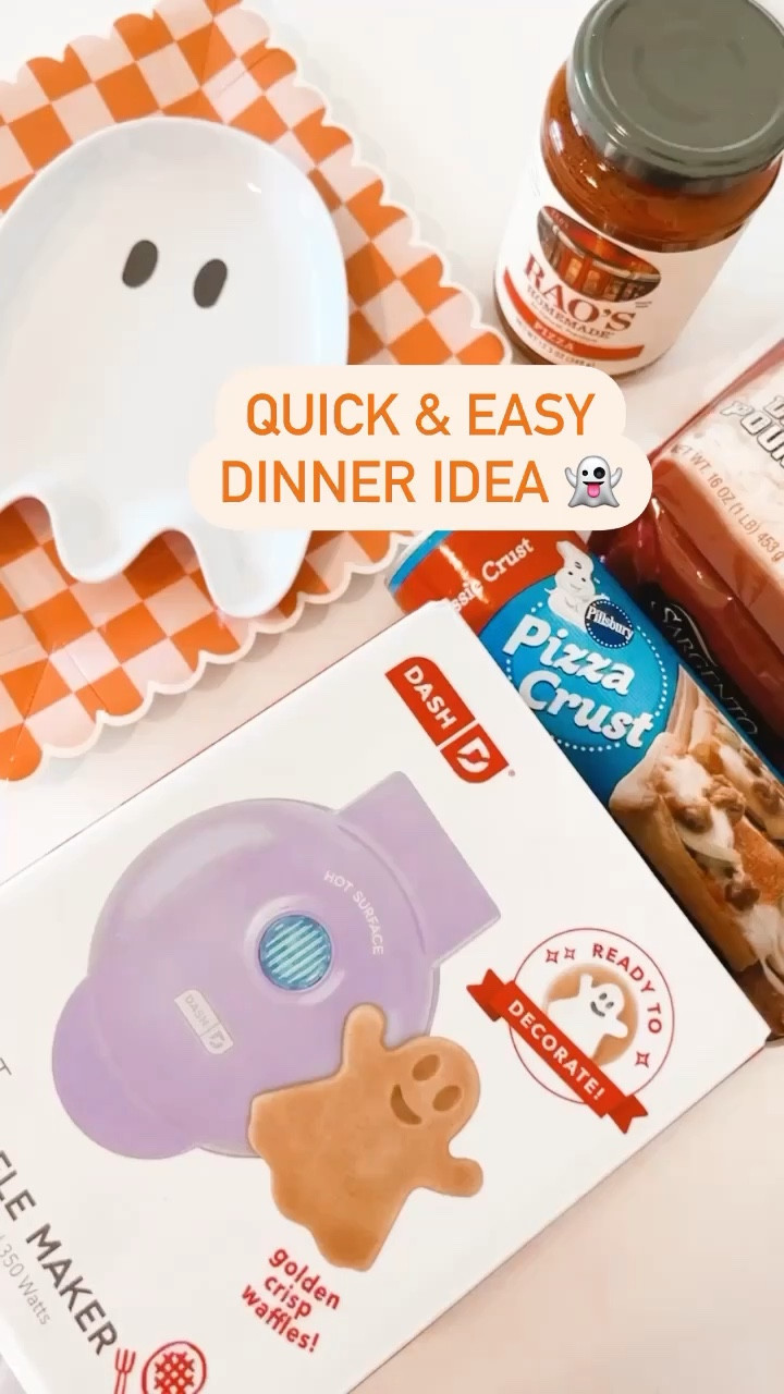 Another use for our favorite waffle makers 👻 Ghost pizzas 🍕 

#LTKkids #LTKSeasonal #LTKHalloween