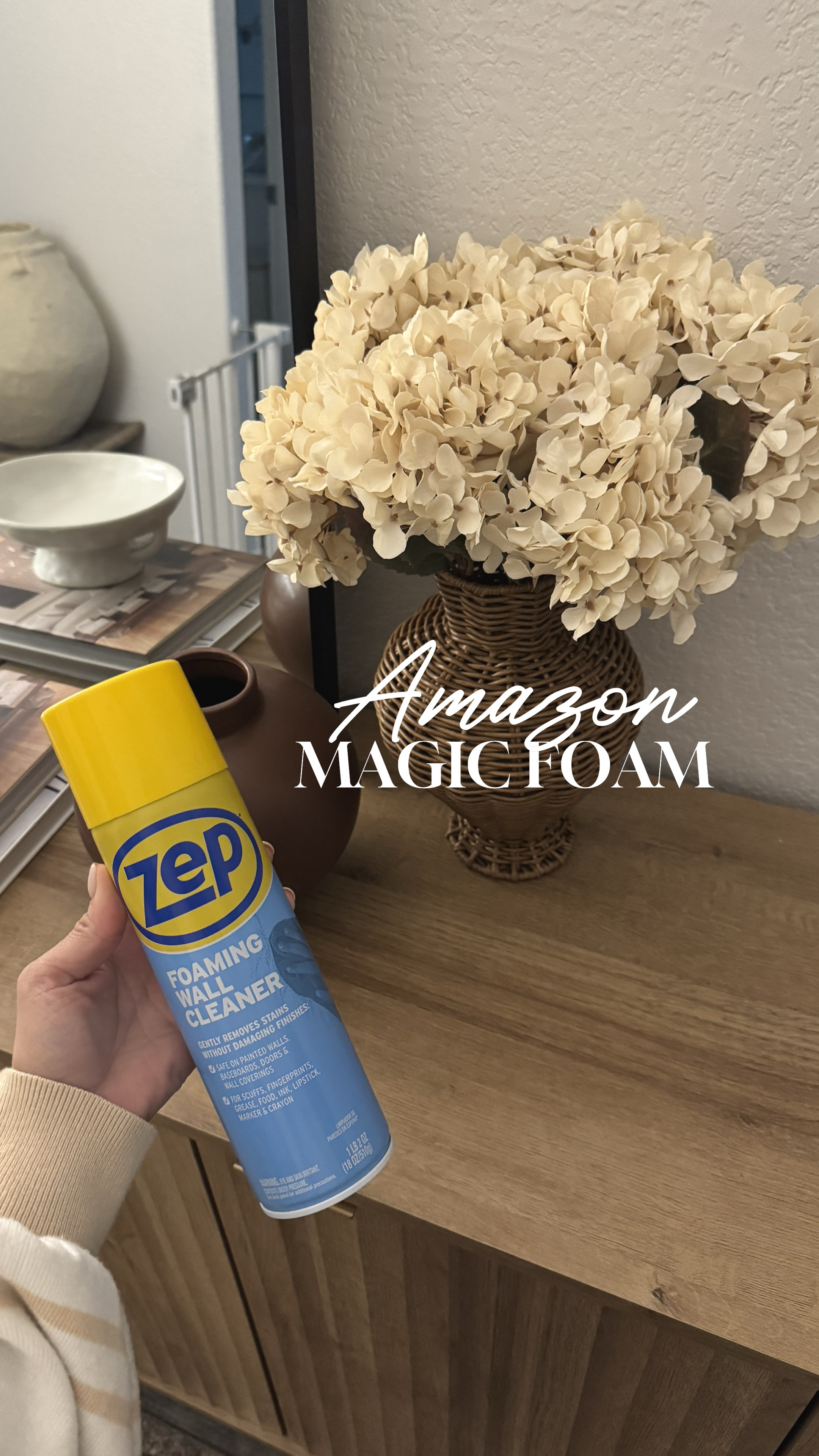 The best for mamas if you have littles! #foamcleaner #momhack #parenthack #toddlermom

#LTKFamily #LTKKids #LTKFindsUnder50