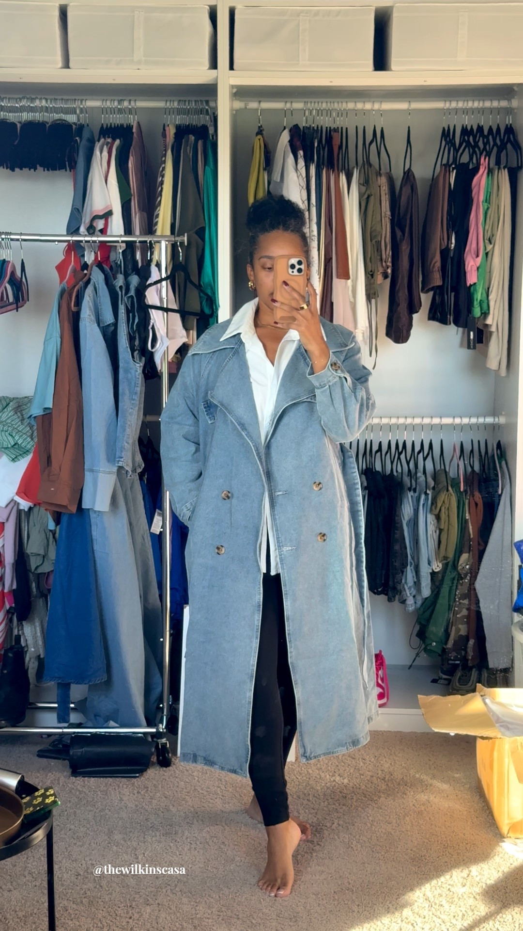 Denim trench season is here! Obsessed with this affordable SHEIN piece for everyday layering. Shop it on my LTK 🤎

#SHEINFinds #DenimCoat #LTKFallLooks


#LTKMidsize #LTKWorkwear #LTKSeasonal