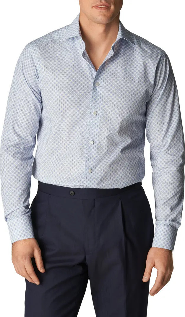 Contemporary Fit Medallion Print Dress Shirt | Nordstrom