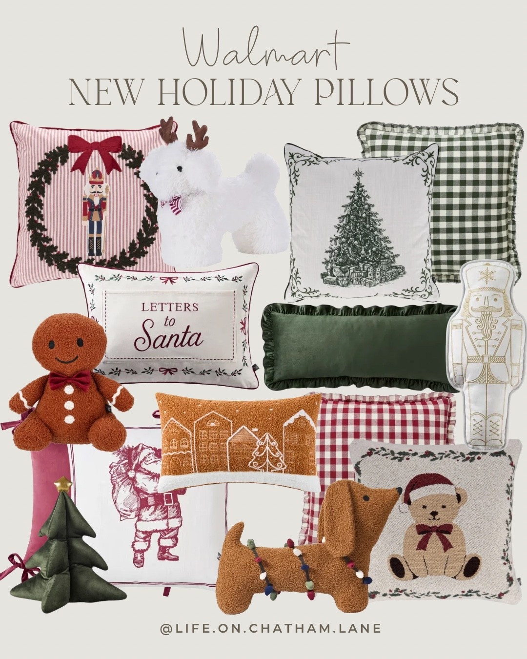 New My Texas House Christmas pillows at @Walmart!  So many pretty and affordable options- all under $20, with some as low as $8!  

Holiday pillows

#LTKHome #LTKSeasonal