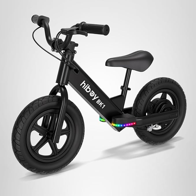 Hiboy Electric Balance Bike for Kids, 12-Inch Tires, 5.6/9 mph, Adjustable Seat, Up to 4.9 Miles,... | Amazon (US)