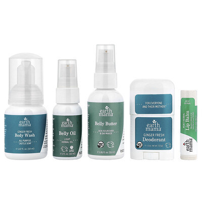 Earth Mama, A Little Something for Mama-To-Be, 5 Piece Kit | iHerb