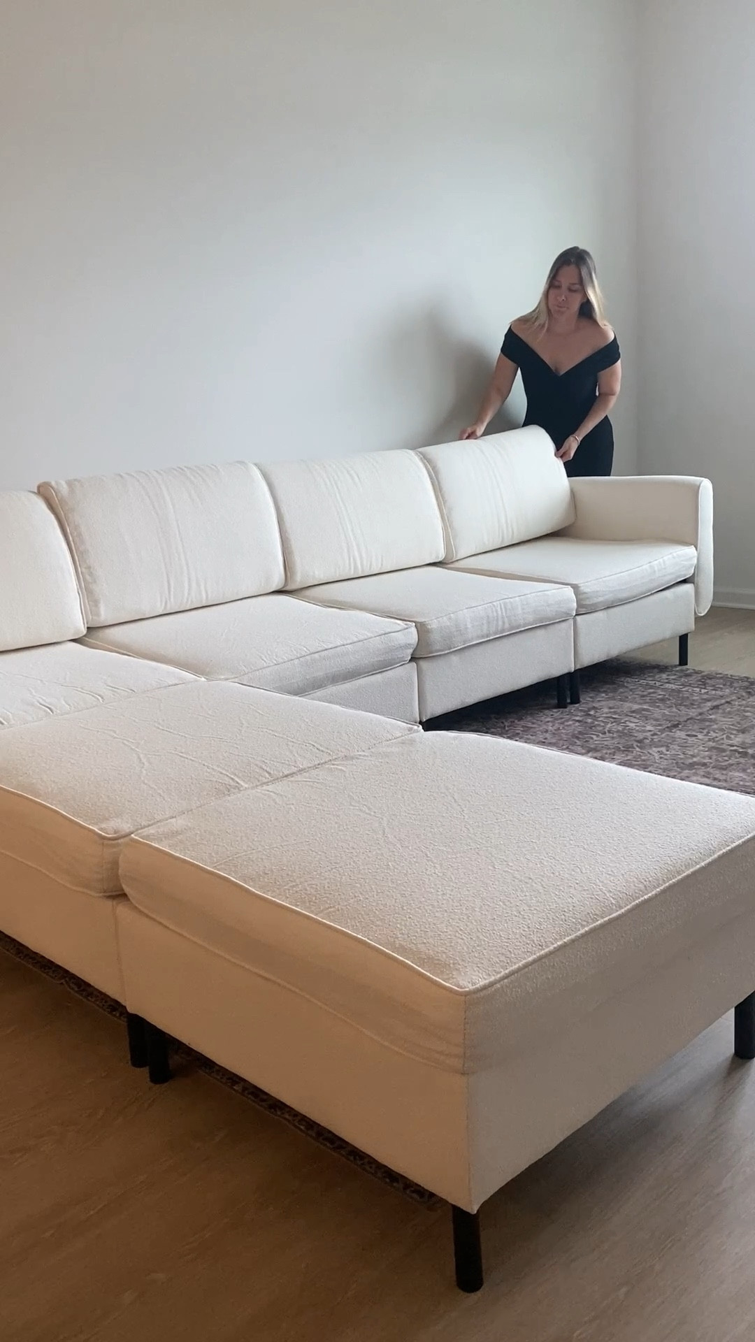 Sofa 👌🏼7 pieces - This sectional has an elegant design but is budget-friendly It’s convertible. Love white cream color. 

#LTKSpringSale #LTKHome #LTKSeasonal