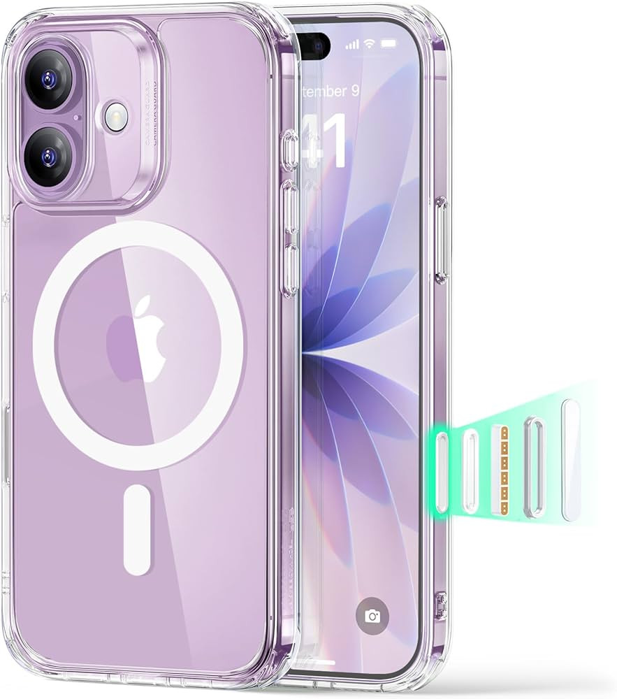 ESR for iPhone 17 Case, Camera Control, Compatible with MagSafe, Shockproof Military-Grade Protec... | Amazon (US)