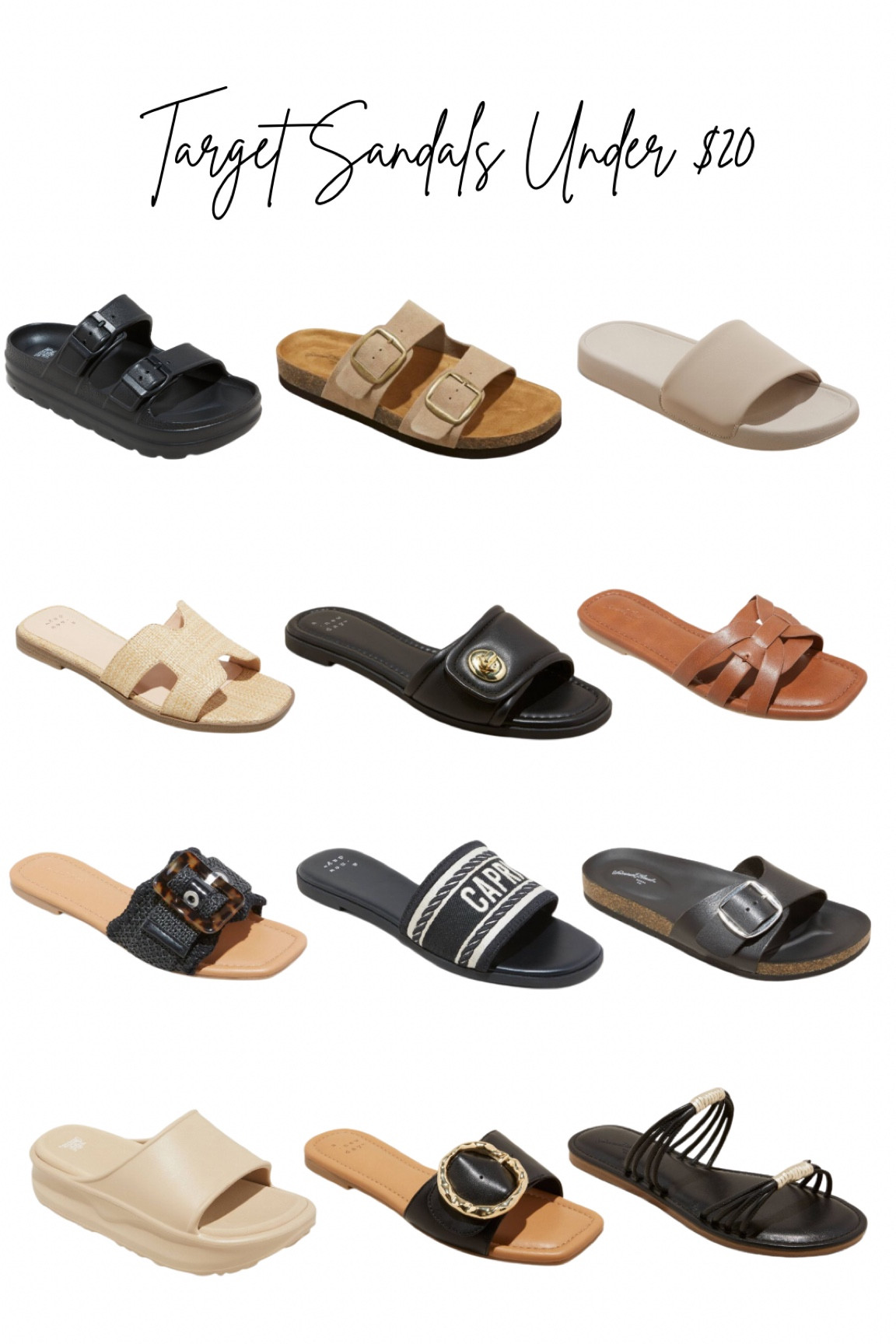 Target sandals on sale for under $20! #target #targetsandals #summer #targetfashion #shoes #targetshoes #sale #under20

#LTKSummerSales #LTKShoeCrush #LTKSaleAlert
