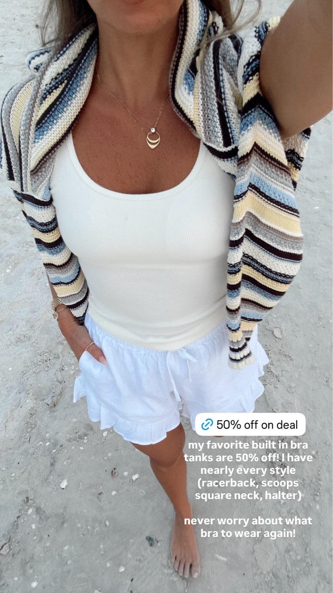 The best Amazon tanks with the built in bra are 50% off in a variety of styles and colors!!

Prime Day Fashion, Prime Day Fashion Deals, Amazon Prime Day Fashion, Prime Day Clothing Deals, Amazon Fashion Deals, Amazon Fashion Finds

#LTKootd #LTKSaleAlert