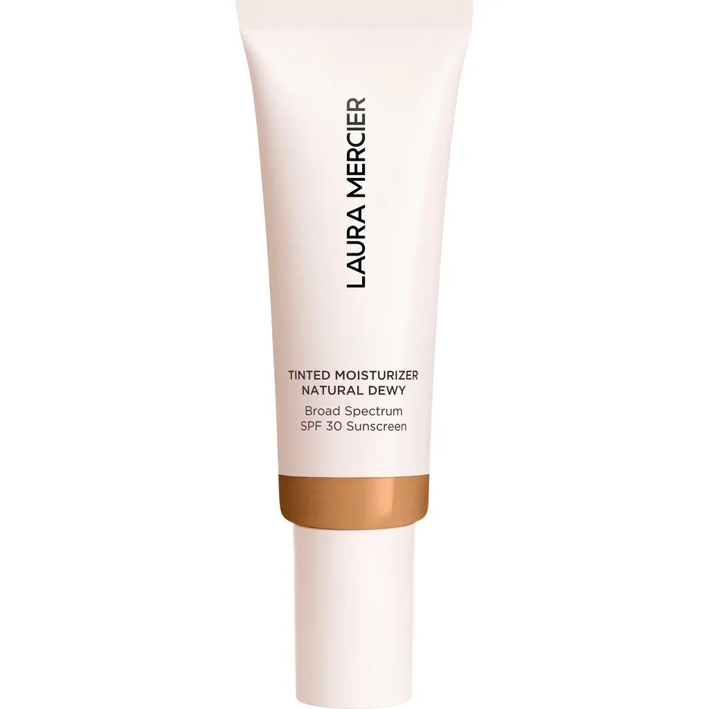 Laura Mercier Tinted Moisturizer Natural Dewy SPF 30 with Hyaluronic Acid in 4N Teak at Nordstrom, Size 1.5 Oz | Nordstrom