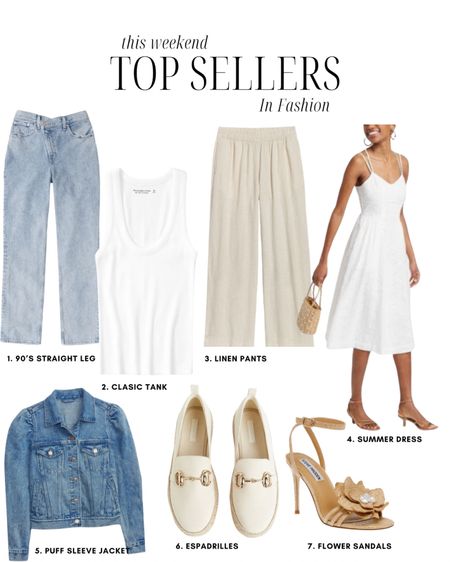 Best sellers this weekend!! Loving these staples for this spring/ summer!! Perfect neutrals that you can style so many ways! 

#LTKfindsunder100 #LTKSeasonal #LTKsalealert