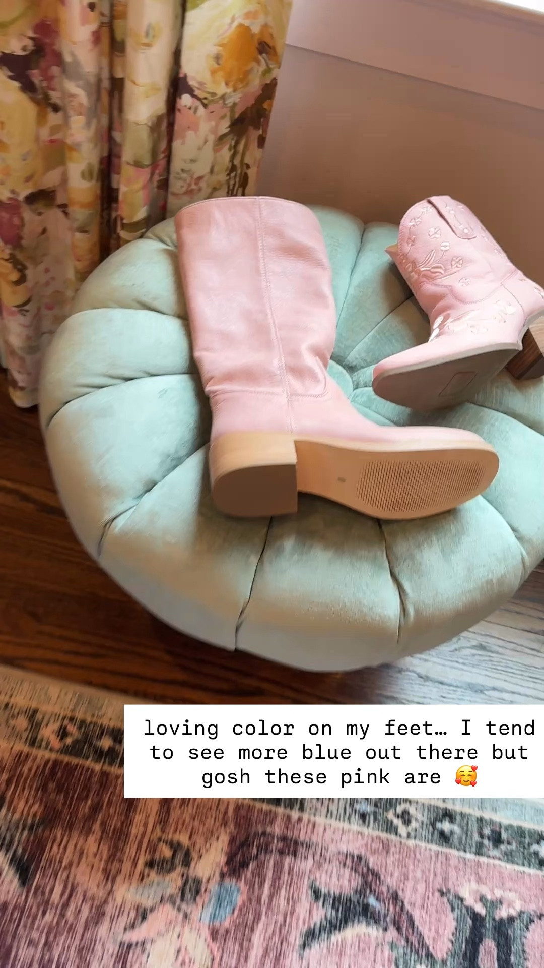 Yup, pink toes is a thing and I am here for it!

True to size!

#LTKootd #LTKSeasonal #LTKstorytime