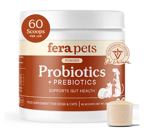 Fera Pet USDA Organic Probiotics for Dogs & Cats, 2.5 oz. | Petco