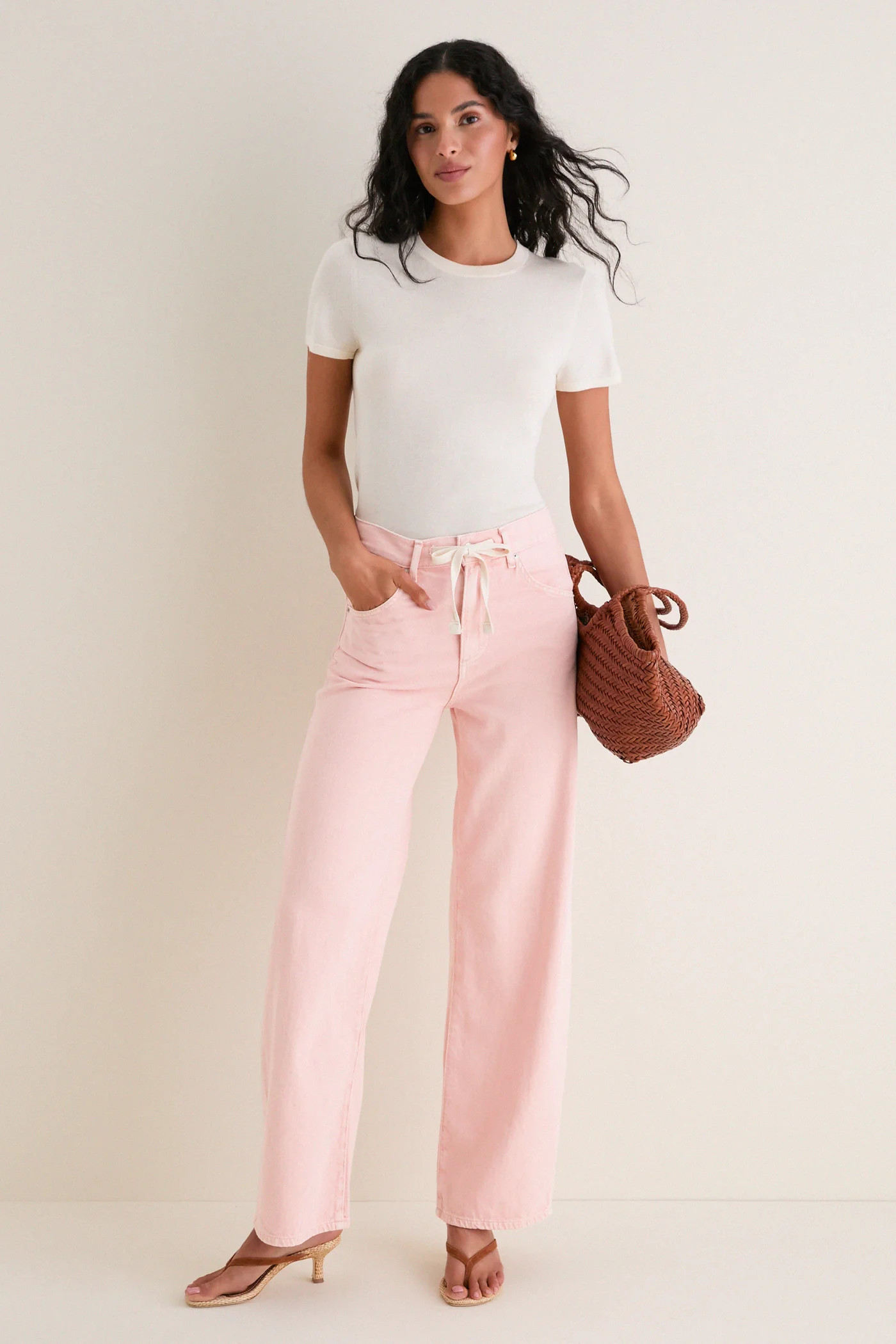 Peachy High Rise Luna Relaxed Jean | Tuckernuck (US)