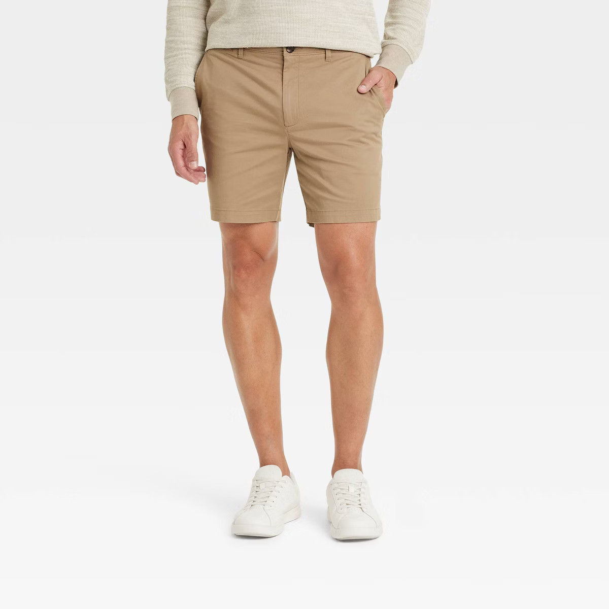 Men's Every Wear 7" Flat Front Chino Shorts - Goodfellow & Co™ | Target