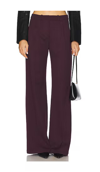 Slater Pants in Burgundy | Revolve Clothing (Global)