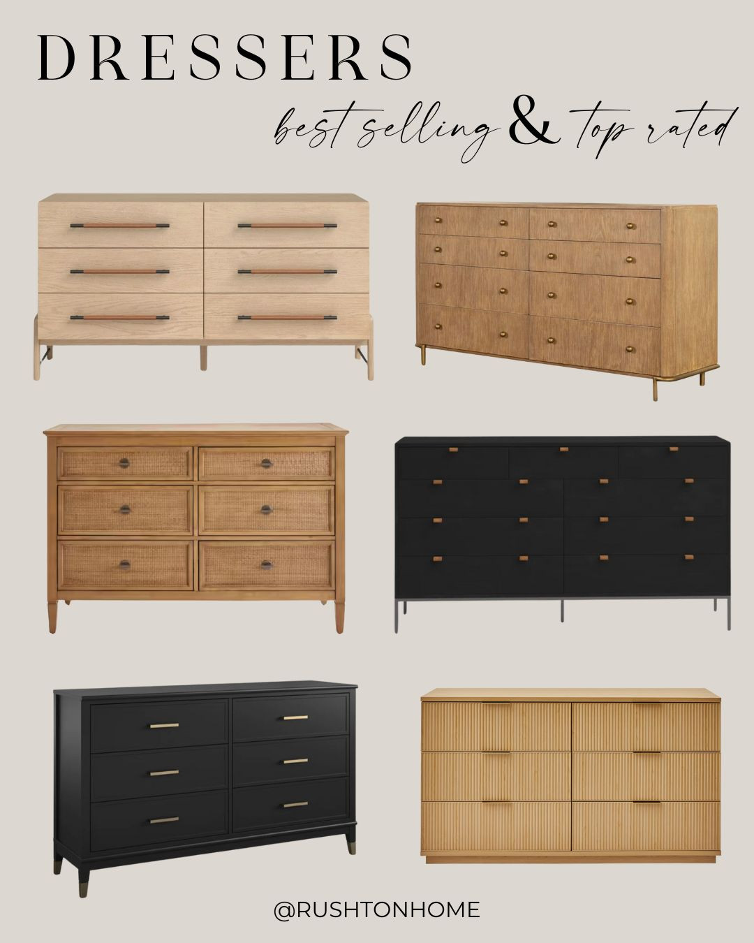 Top rated and best selling dressers! 

 #LTKHome