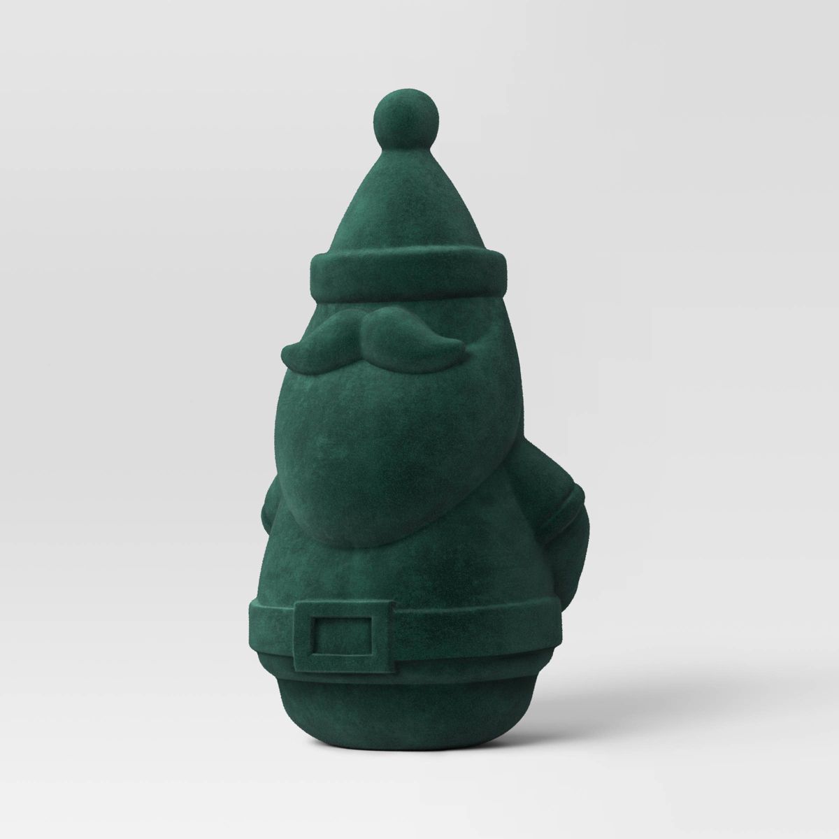 9" Flocked Santa Christmas Figurine - Wondershop™ | Target