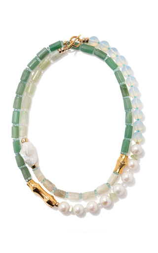 Cabana Gold-Plated Multi-Stone Necklace | Moda Operandi (Global)