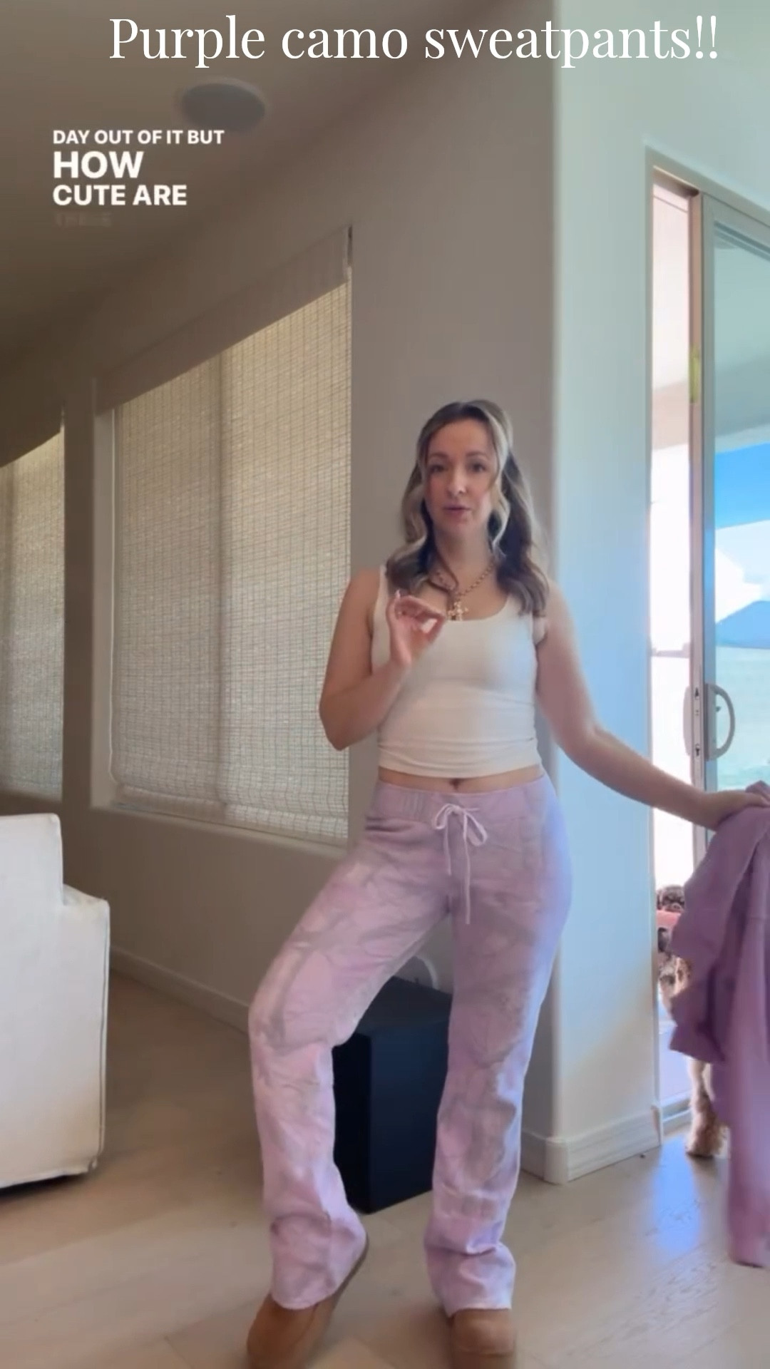 The purple camo bootcut sweatpants are so cute and comfy! On sale today wearing size small short 

Hollister
Loungewear 
Petite 


#LTKootd #LTKPetite #LTKmomlife