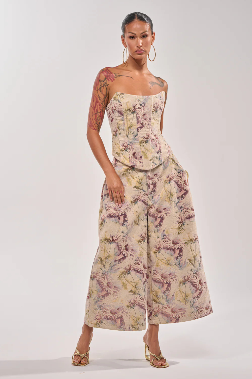 SWEETIE PIE BROCADE PANT | AKIRA