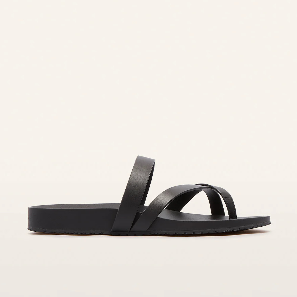 Isla Black Slides | FRANKIE4 | FRANKIE4