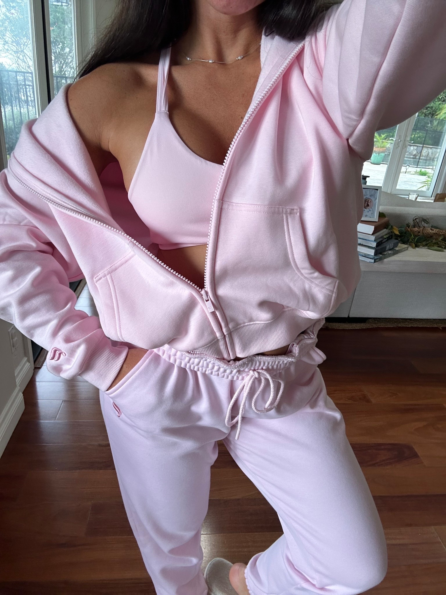 Wearing size medium in everything !