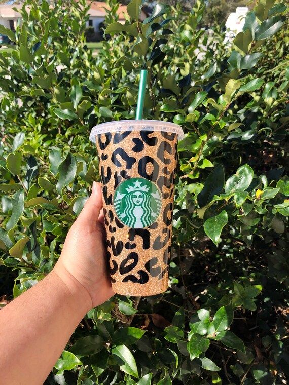 Read the full title
    GLITTER STARBUCKS CUP- Cheetah Gold- Reusable cup- Venti Cup- Gift for he... | Etsy (US)