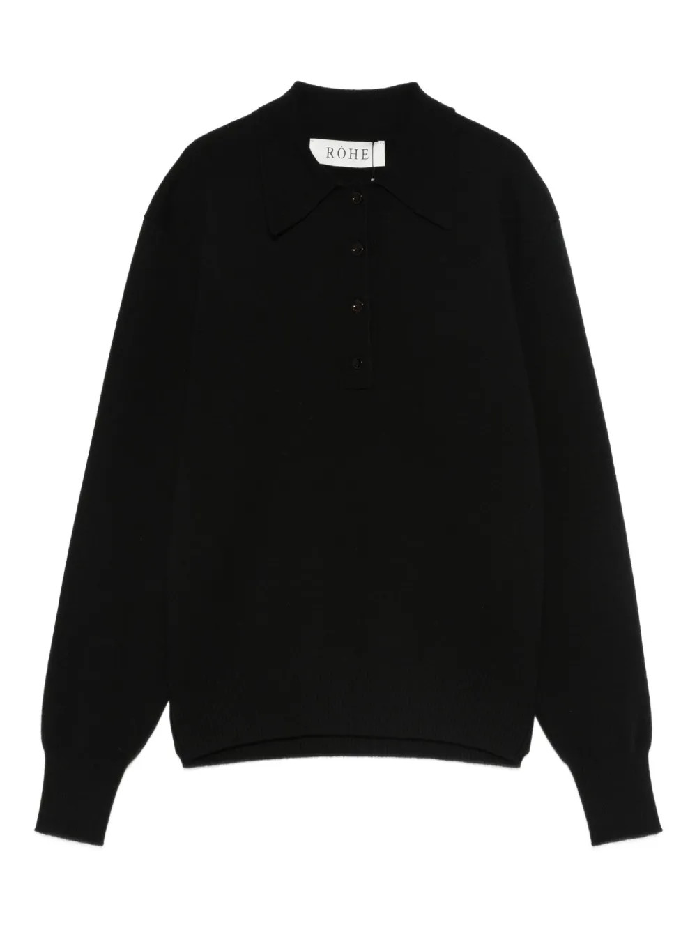 knitted polo top | Farfetch Global