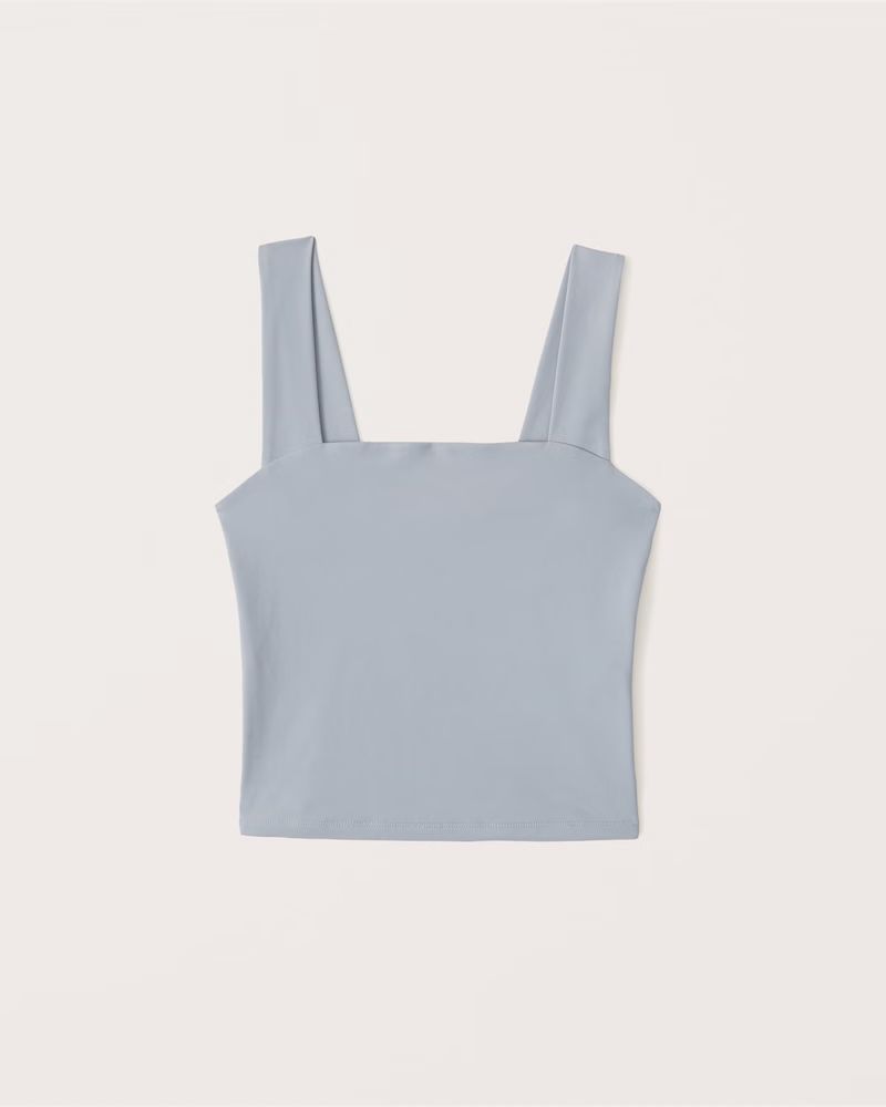 Double-Layered Seamless Squareneck Tank | Abercrombie & Fitch (US)