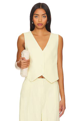 LIONESS Leo Vest in Butter from Revolve.com | Revolve Clothing (Global)