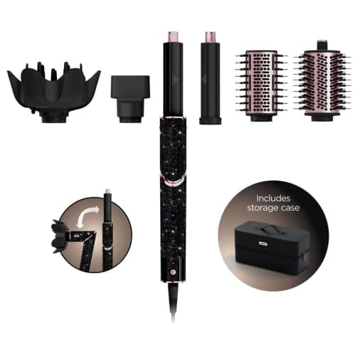 Shark FlexStyle® Sparkle Air Styling & Drying System in Black Diamond | SharkNinja