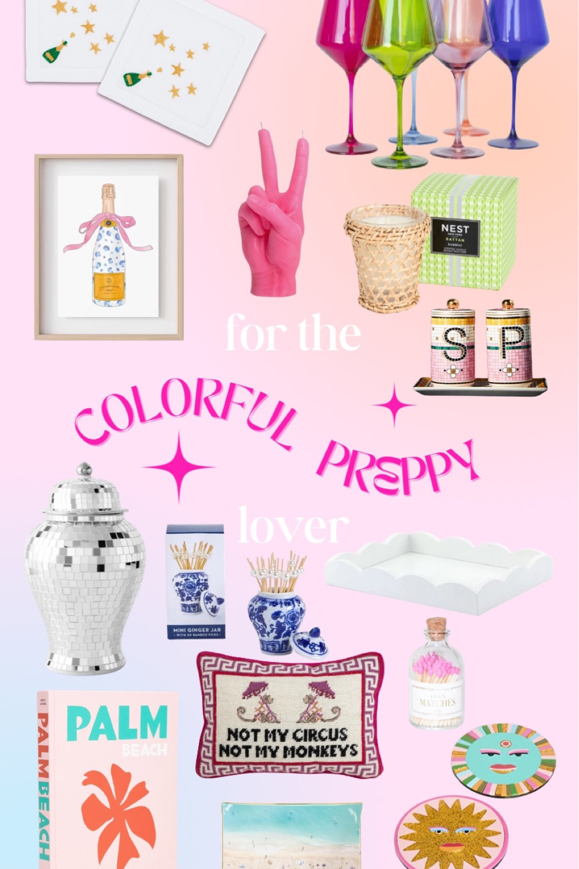 Colorful preppy home decor gift guide! 

#LTKGiftGuide #LTKHoliday #LTKhome