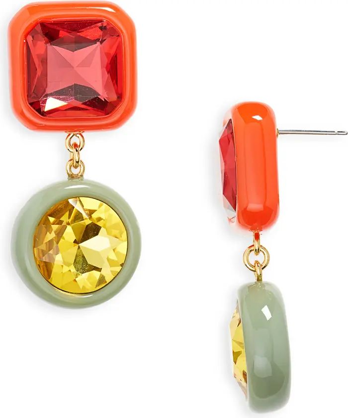 Scarlet Pop Crystal Drop Earrings | Nordstrom