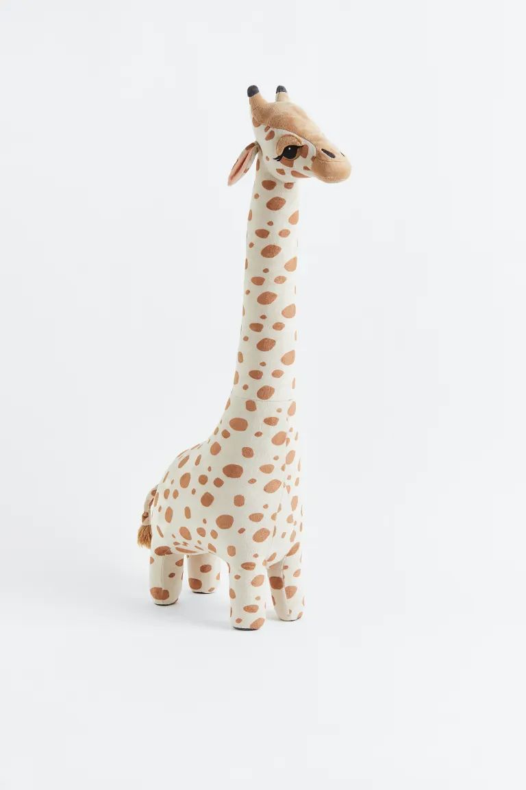 Large Soft Toy - Beige/giraffe - Home All | H&M US | H&M (US + CA)