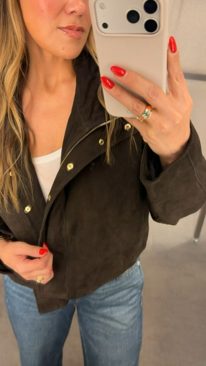 The cutest suede button jacket! 

Jacket Size: Small
Jeans Size: Small
Tank Size: Medium

Nordstrom Sale Anniversary Picks

#LTKSaleAlert #LTKootd #LTKSeasonal