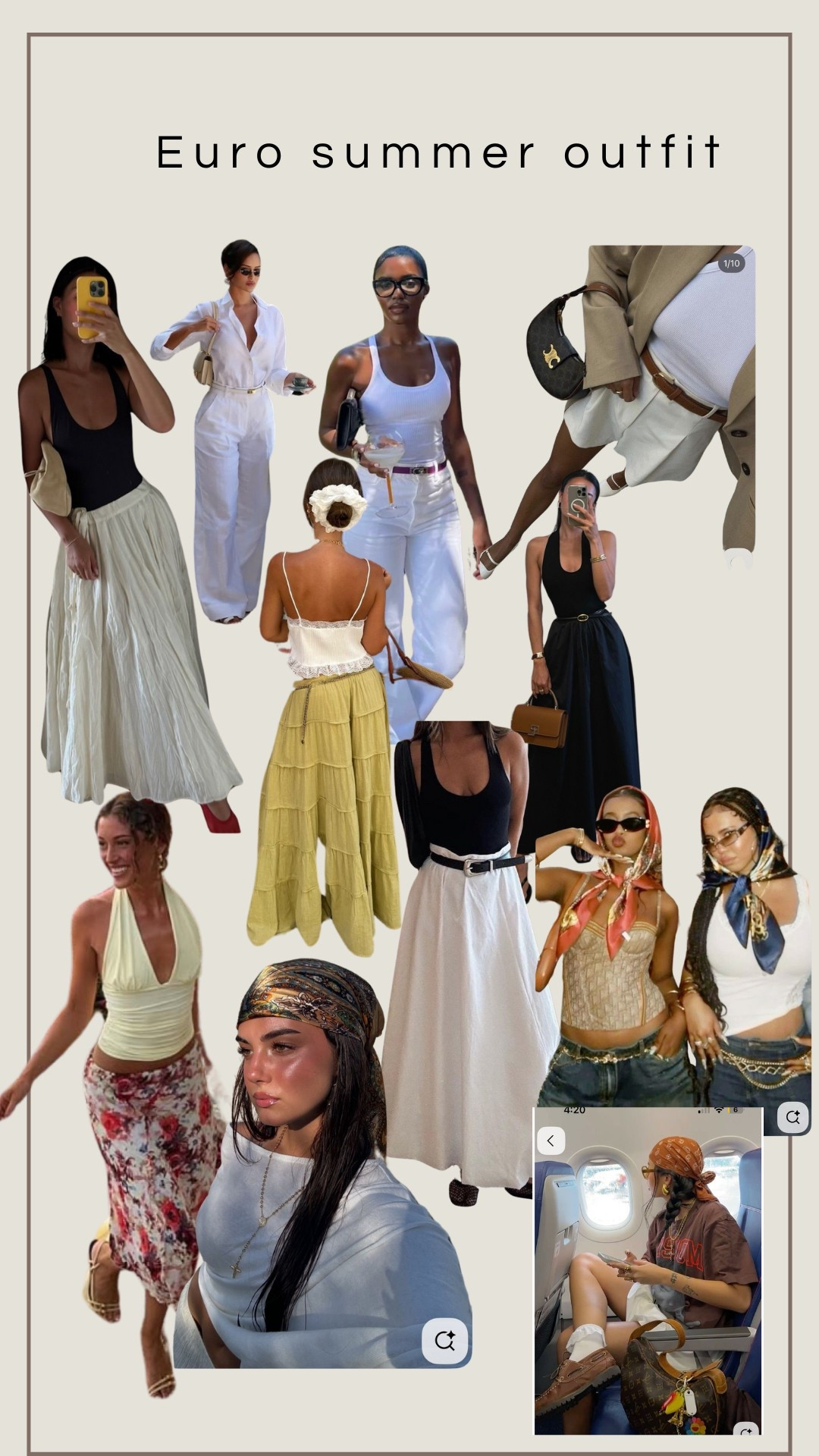 Euro summer outfit inspiration 

#LTKSeasonal #LTKTravel