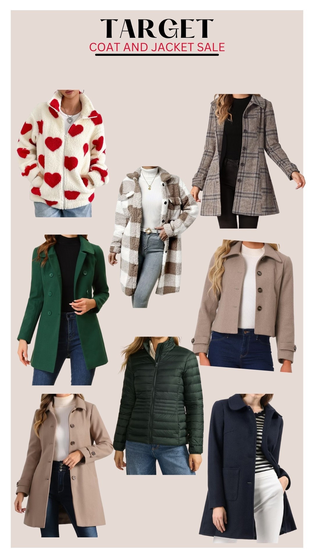 Target coat and jacket sale alert ‼️ 

#LTKWorkwear #LTKSaleAlert #LTKSeasonal