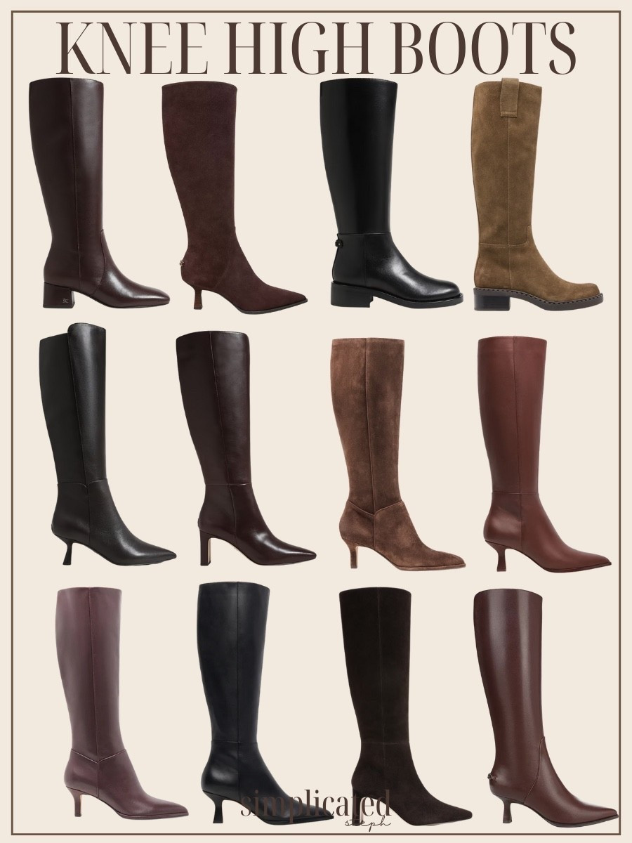 Knee high boots 
Boots 
Fall outfits 


#LTKSeasonal #LTKStyleTip #LTKShoeCrush