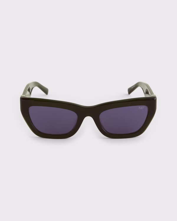 Women's Narrow Cat Eye Sunglasses | Women's Swimwear | Abercrombie.com | Abercrombie & Fitch (US)